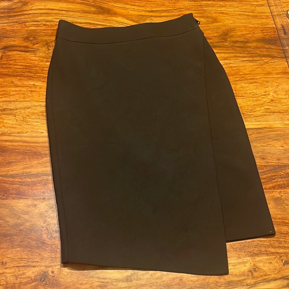 Zara Asymmetrical Black Skirt Size Small